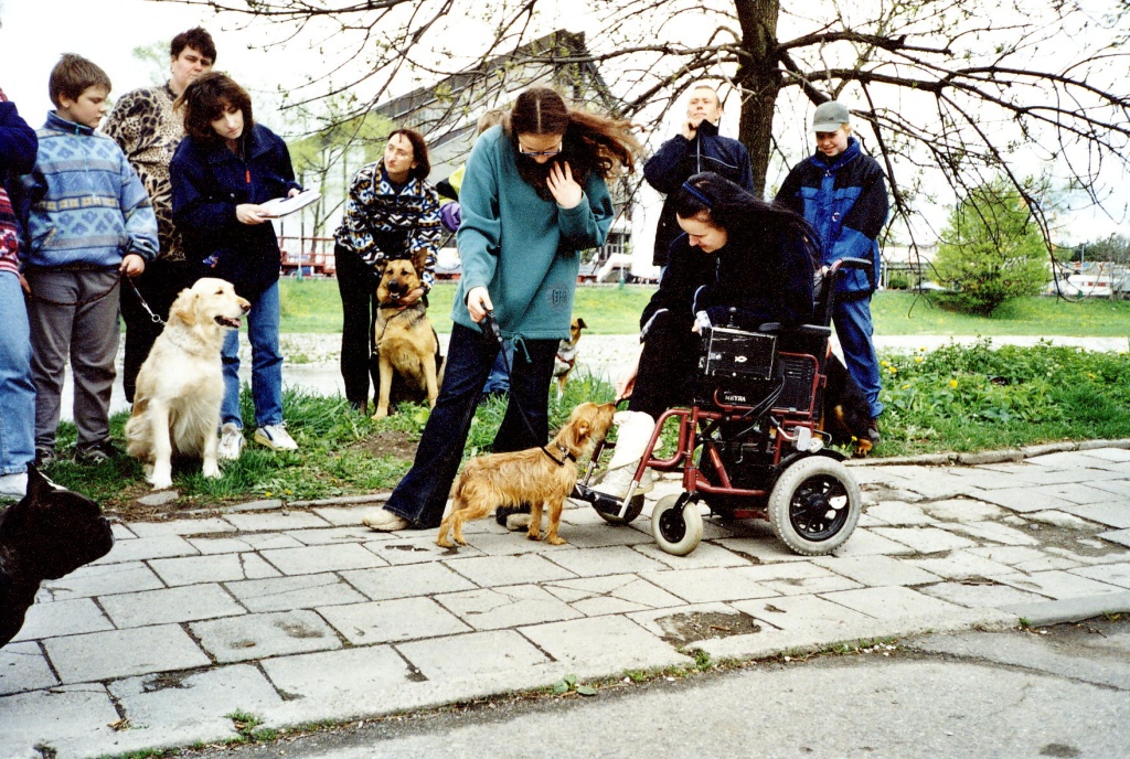 03) Testování psů u Podaných rukou 27.4.2002